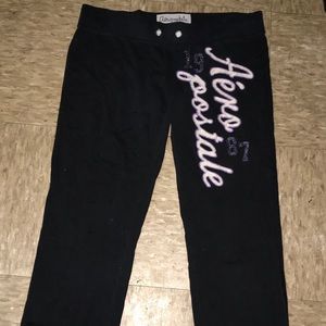 black joggers